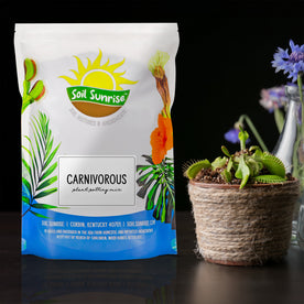 Carnivorous Plant Potting Soil Mix (8 Quarts), Ideal Additive for Venus Fly Traps, Sundews, and Pitcher Plants