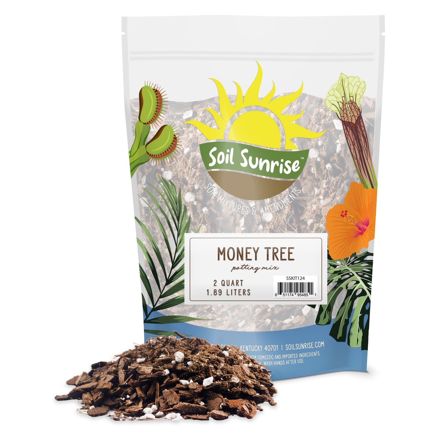 Money Tree Potting Soil Mix (2 Quarts) - SSKIT124