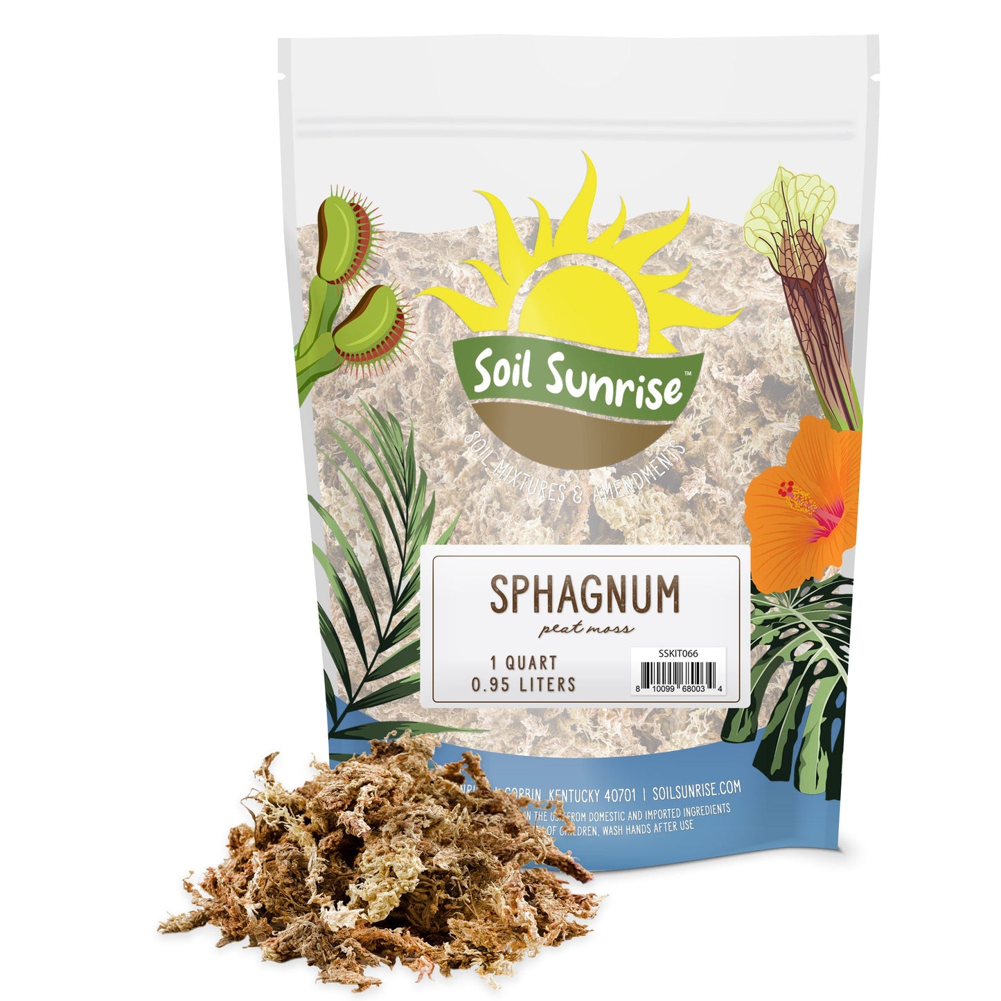 Long Fibered Sphagnum Peat Moss (1 Quart) - SSKIT066