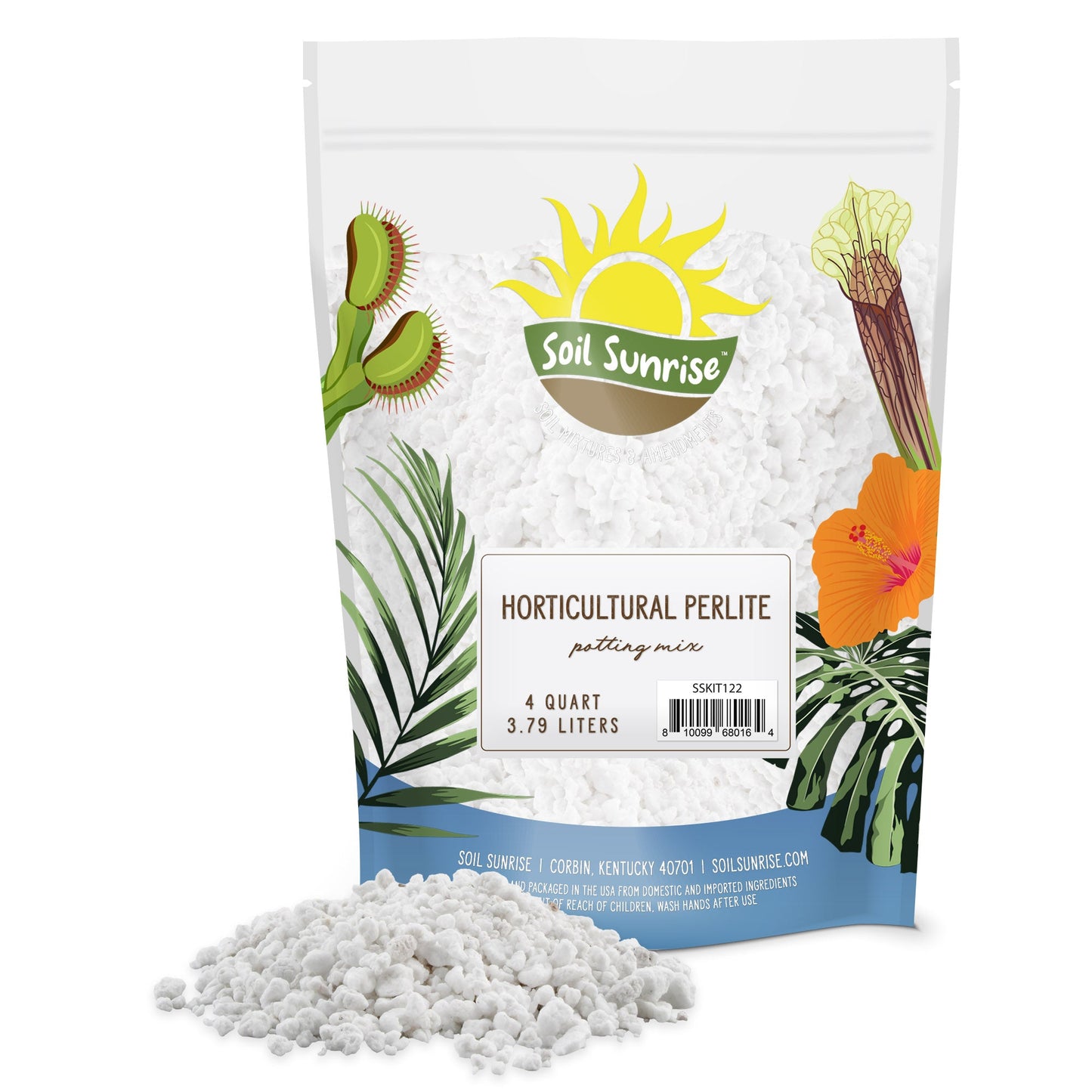 Horticultural Perlite Soil Amendment (4 Quarts) - SSKIT122