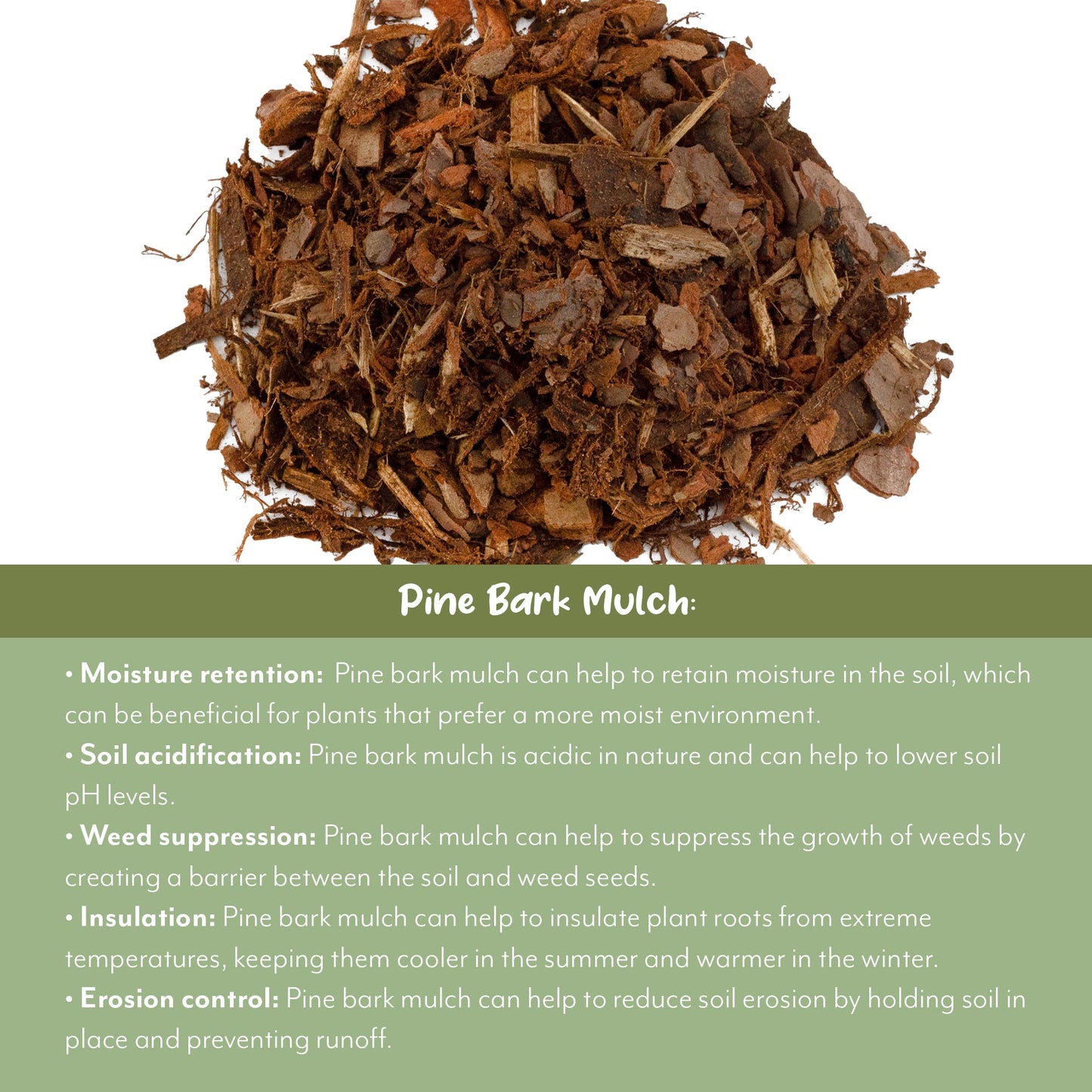 100% Natural Pine Bark Mulch Nuggets (10 Quarts) - SSKIT160