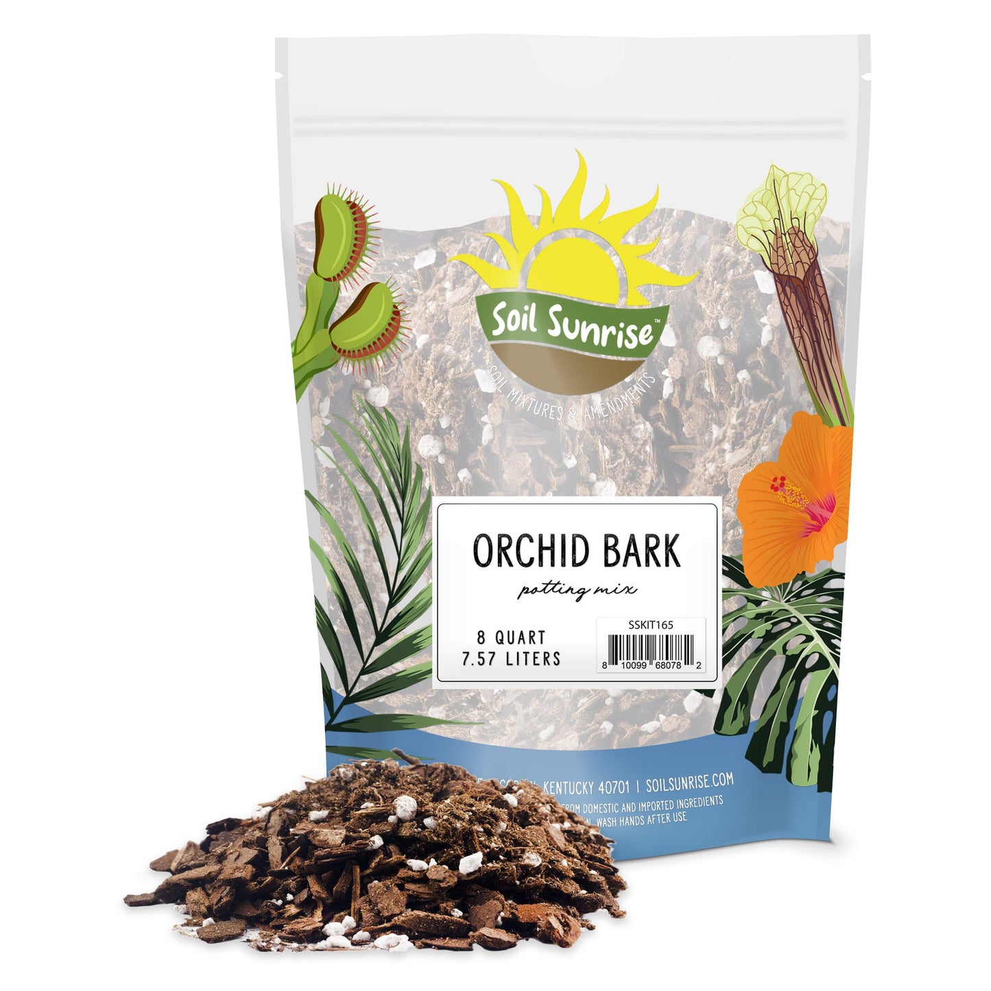 100% Organic Orchid Potting Bark (8 Quarts) - SSKIT165