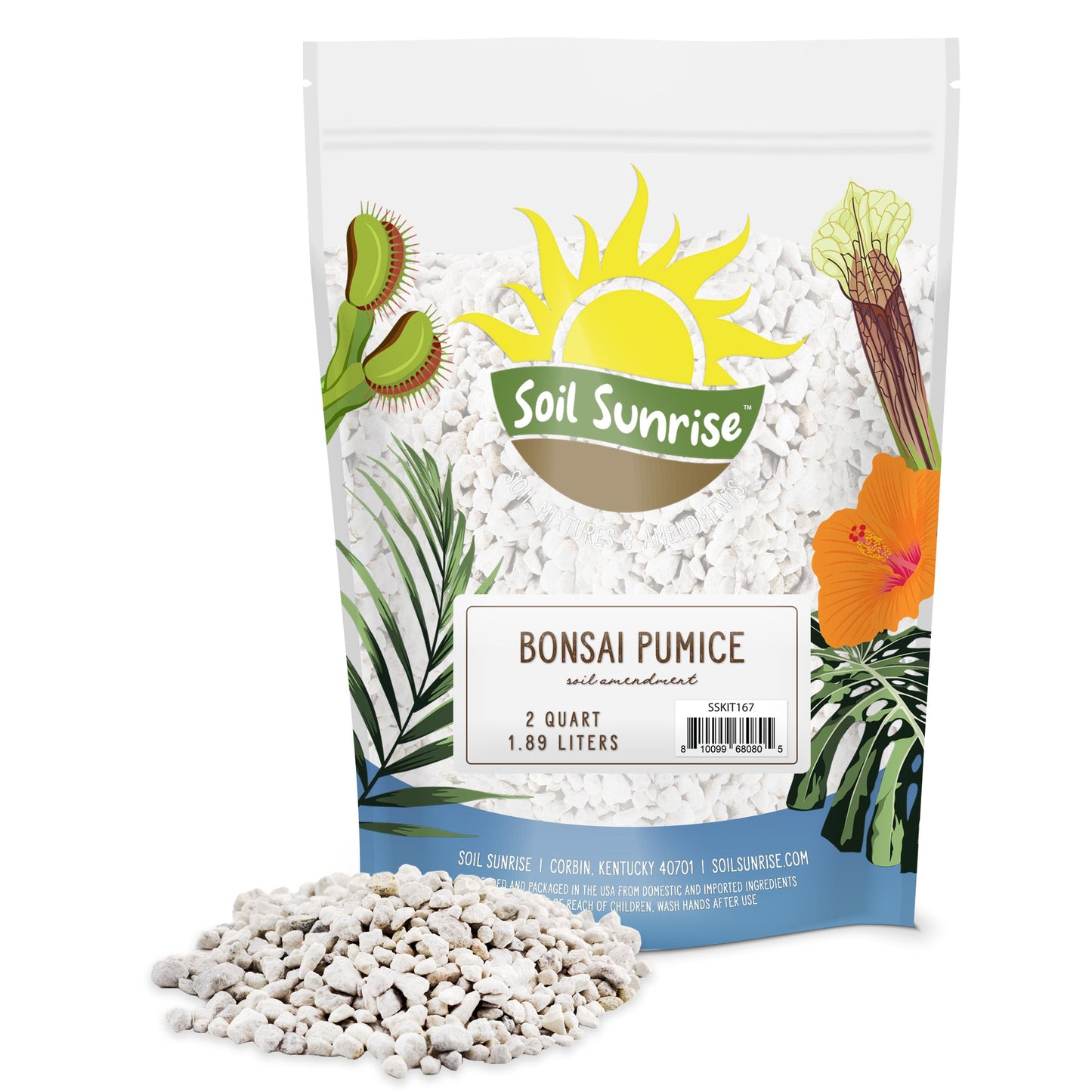 Horticultural Bonsai Pumice Soil Amendment (2 Quarts) - SSKIT167
