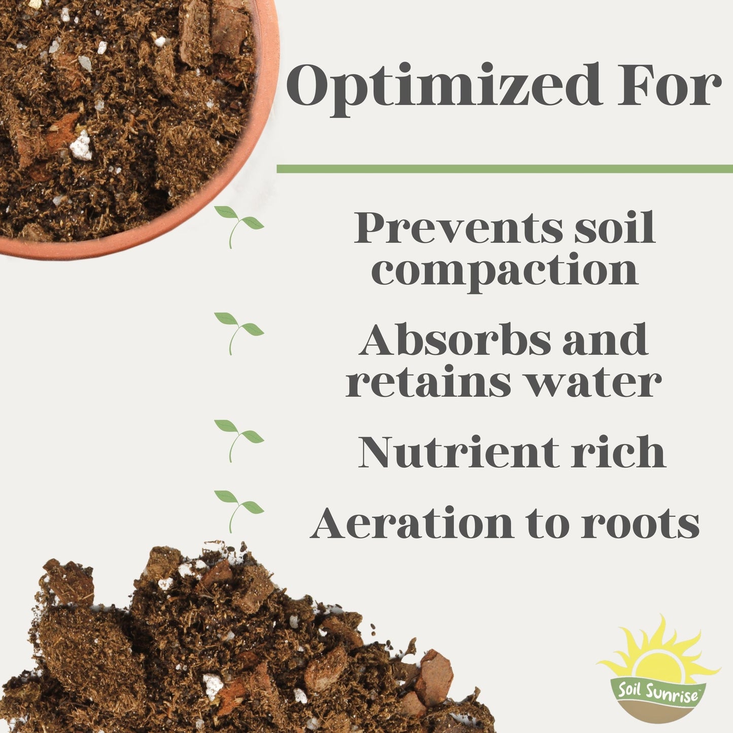 Umbrella Plant Potting Soil Mix (8 Quarts) - SSKIT178