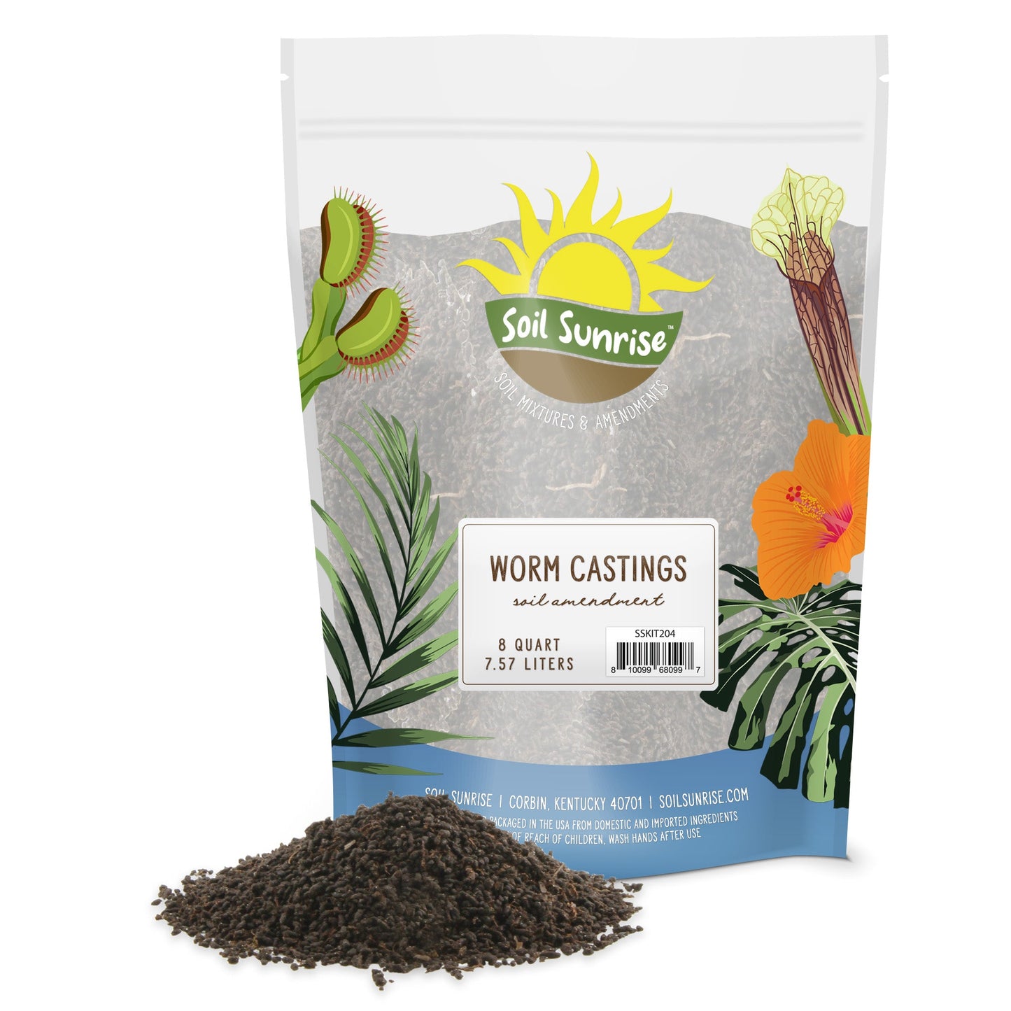 Organic Worm Castings (8 Quarts) - SSKIT204