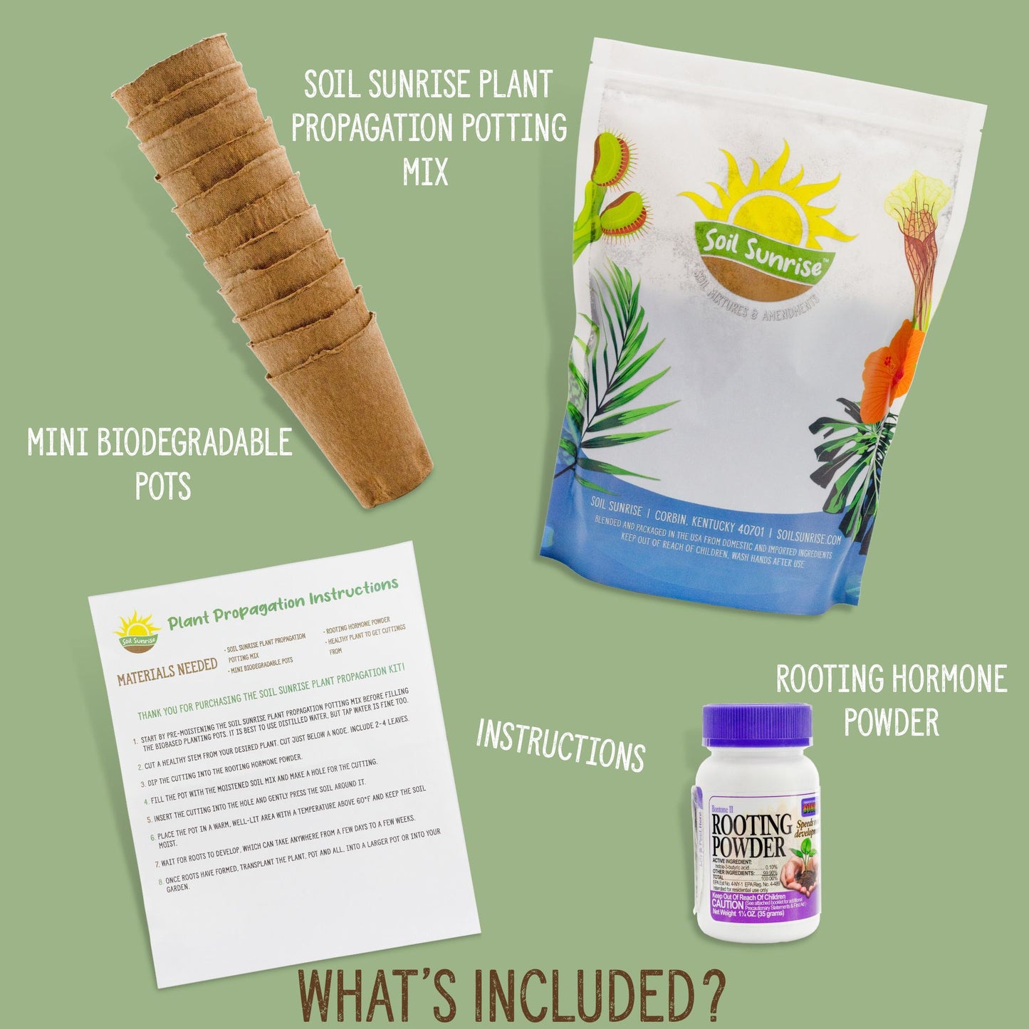 Plant Propagation Starter Kit (14-Piece Set) - SSKIT229