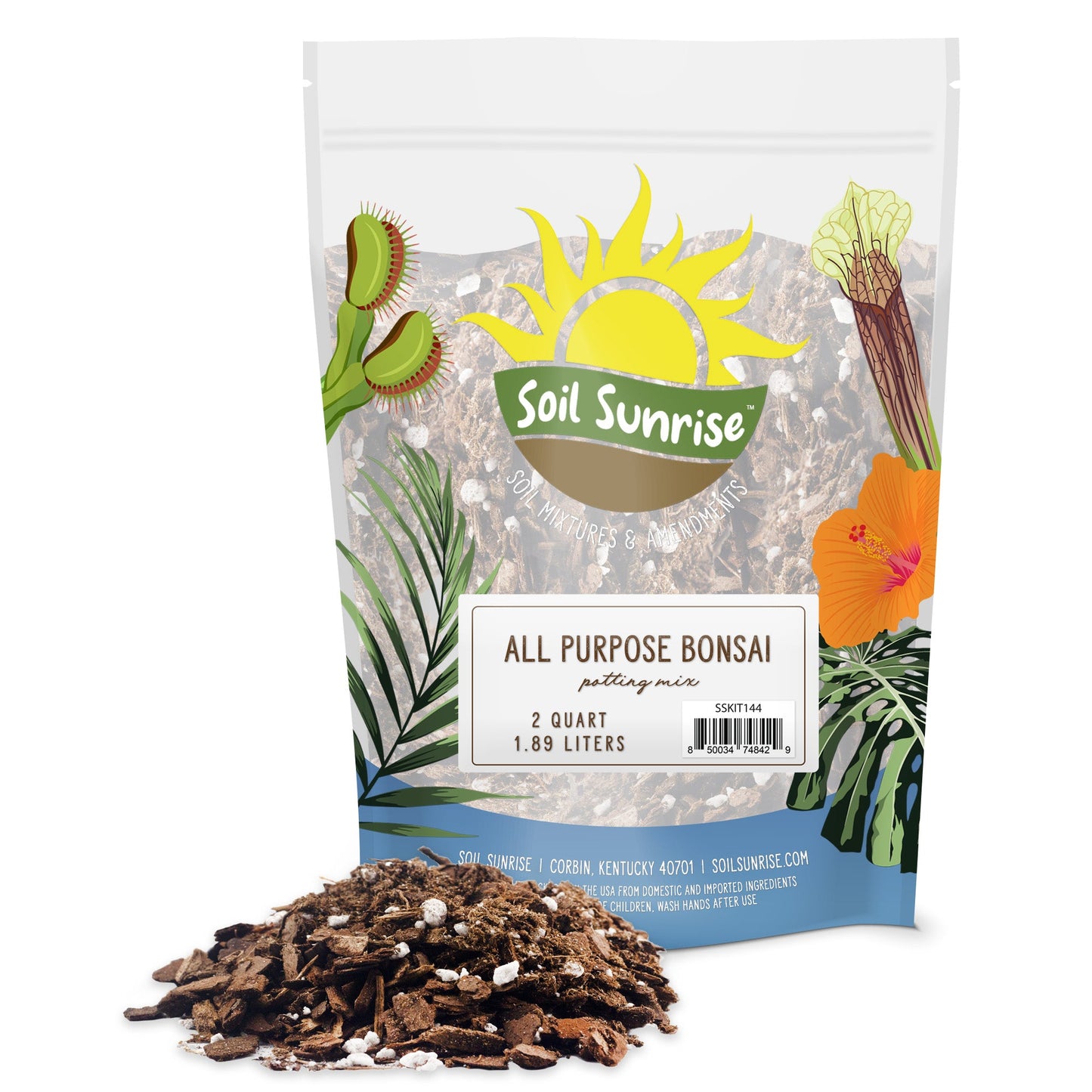 All-Purpose Bonsai Potting Mix (2 Quarts) - SSKIT144