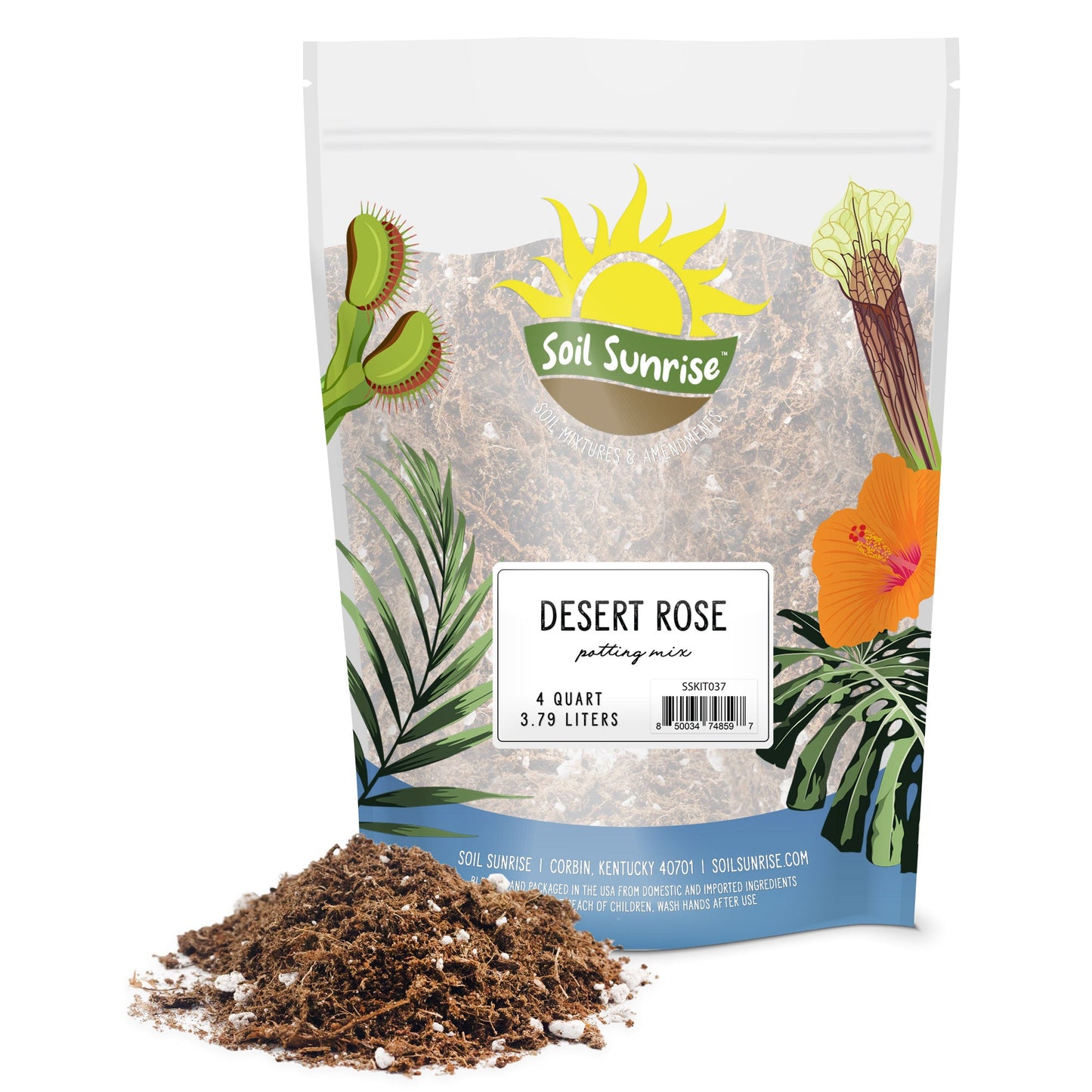 Desert Rose Potting Soil Mix (4 Quarts) - SSKIT037