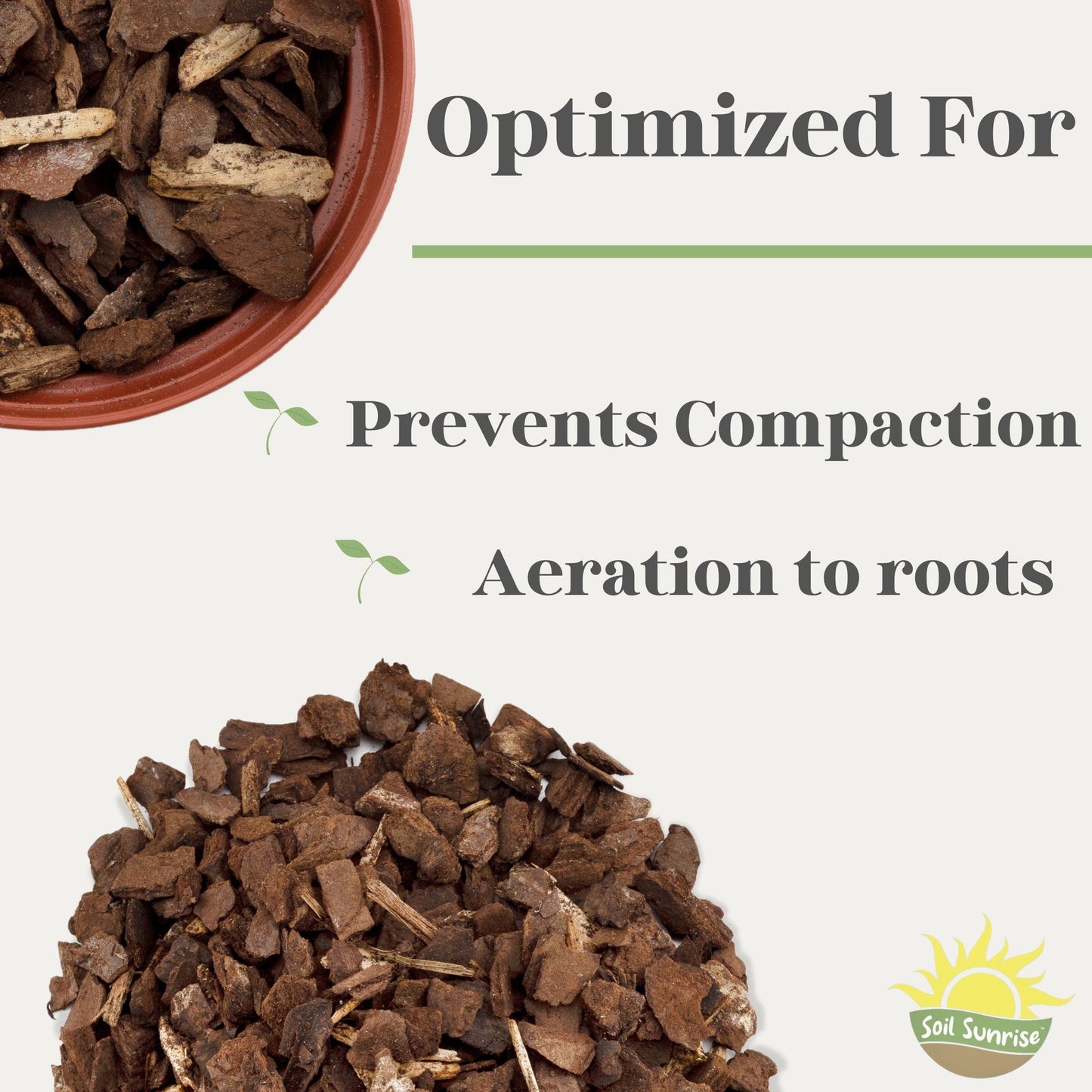 100% Organic Orchid Potting Bark (4 Quarts) - SSKIT164