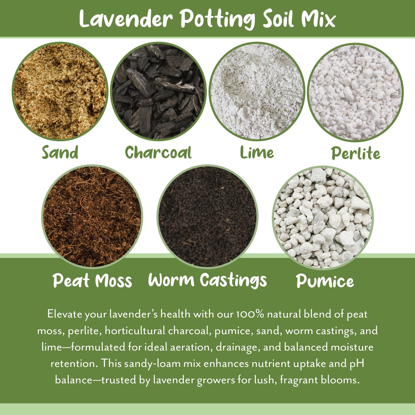Lavender Potting Soil Mix