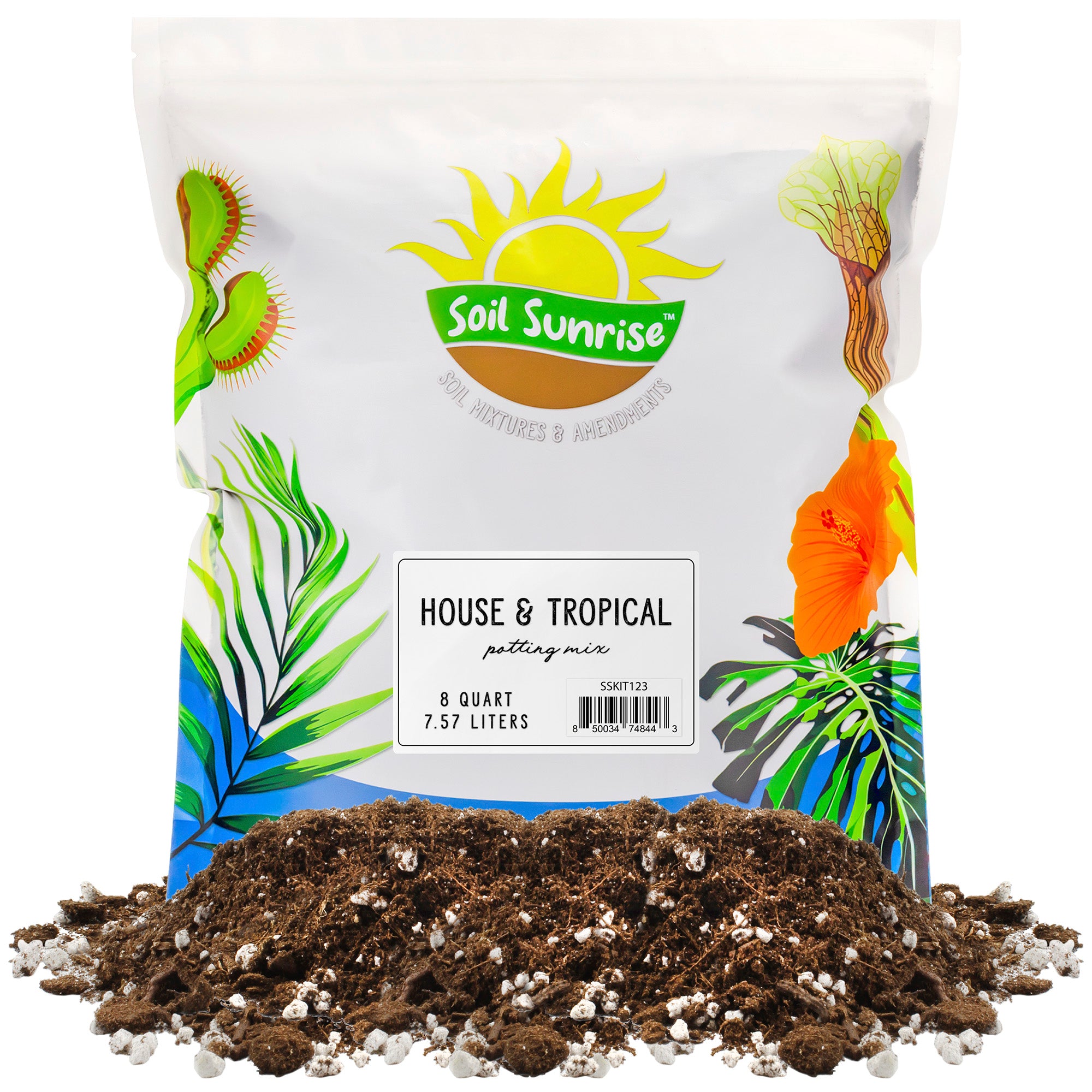 Tropical Houseplant Potting Soil Mix | Soil Sunrise - Soil Sunrise