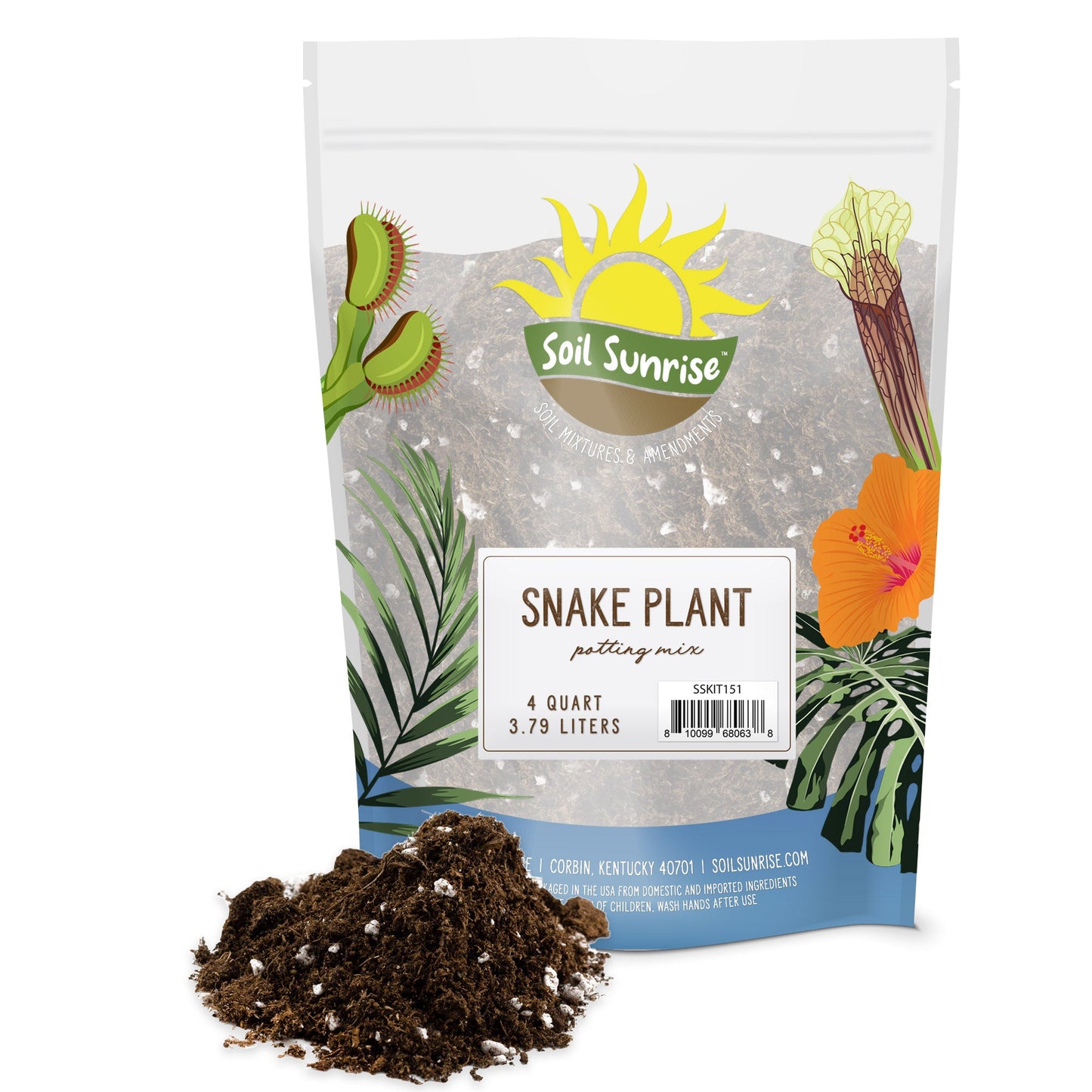 Snake Plant Potting Soil Mix (4 Quarts) - SSKIT151