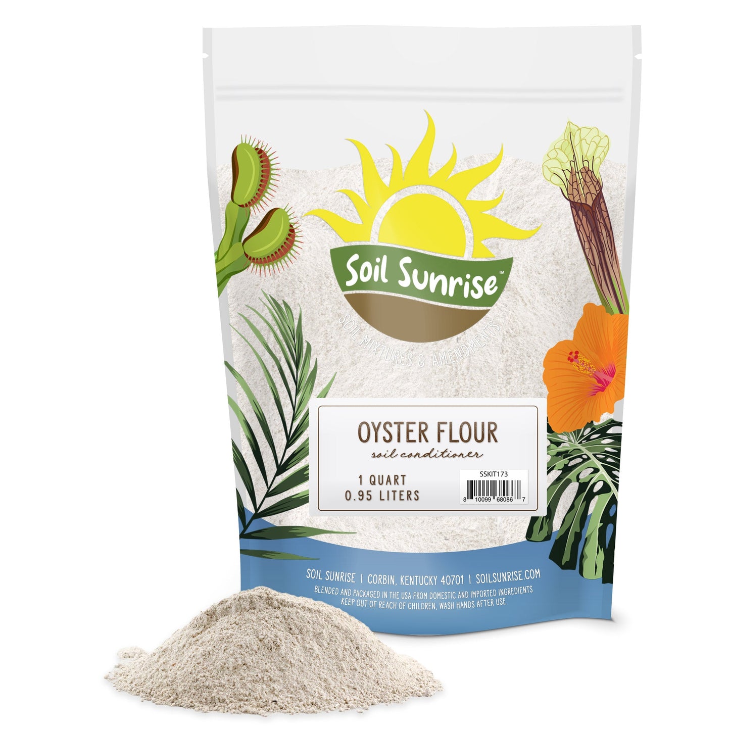 Oyster Flour Soil Conditioner (1 Quart) - SSKIT173