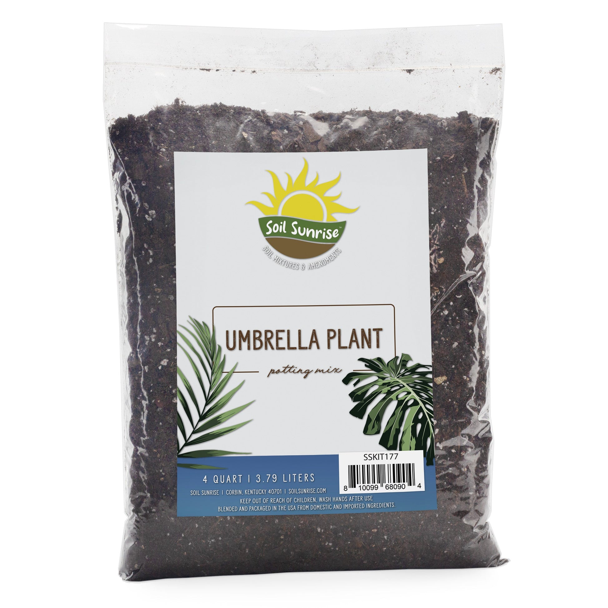 Umbrella Plant Potting Soil Mix (4 Quarts) - SSKIT177