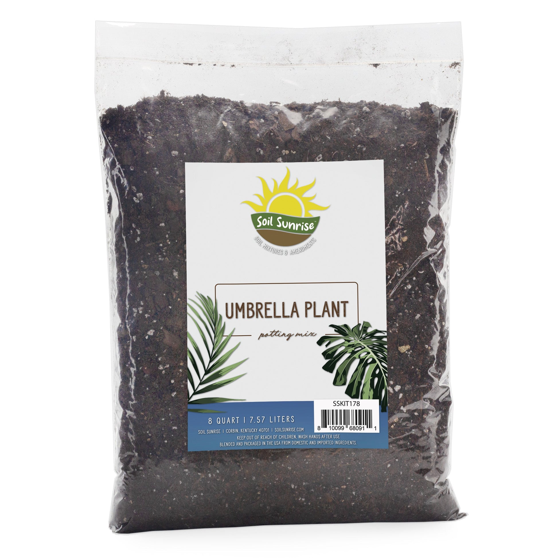 Umbrella Plant Potting Soil Mix (8 Quarts) - SSKIT178