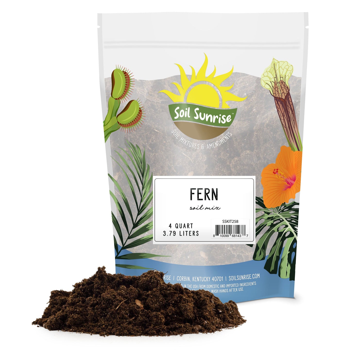 Fern Plant Potting Soil Mix (4 Quarts) - SSKIT258