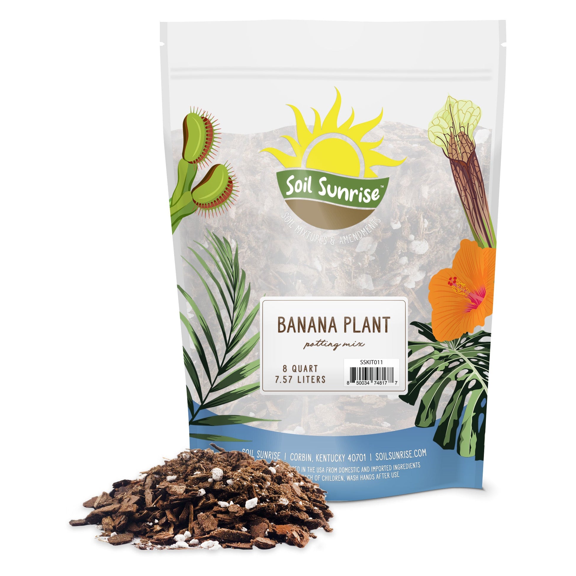 Banana Tree Potting Soil Mix (8 Quarts) - SSKIT011