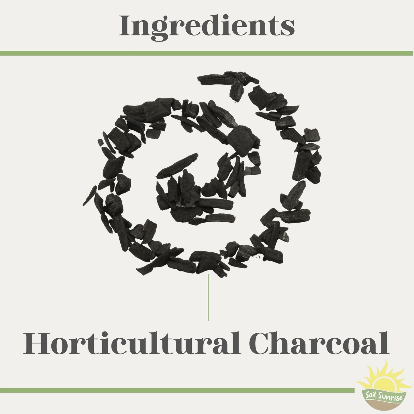 Horticultural Charcoal for Indoor Plants (1 Quart) - SSKIT052