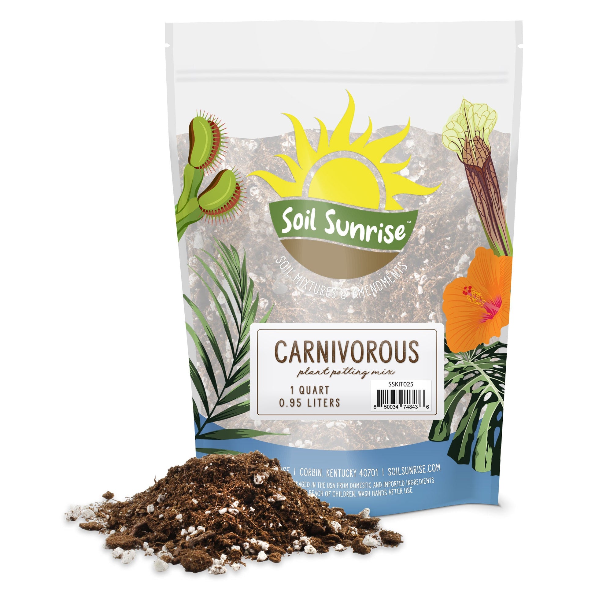 Carnivorous Plant Potting Soil Mix (1 Quart) - SSKIT025