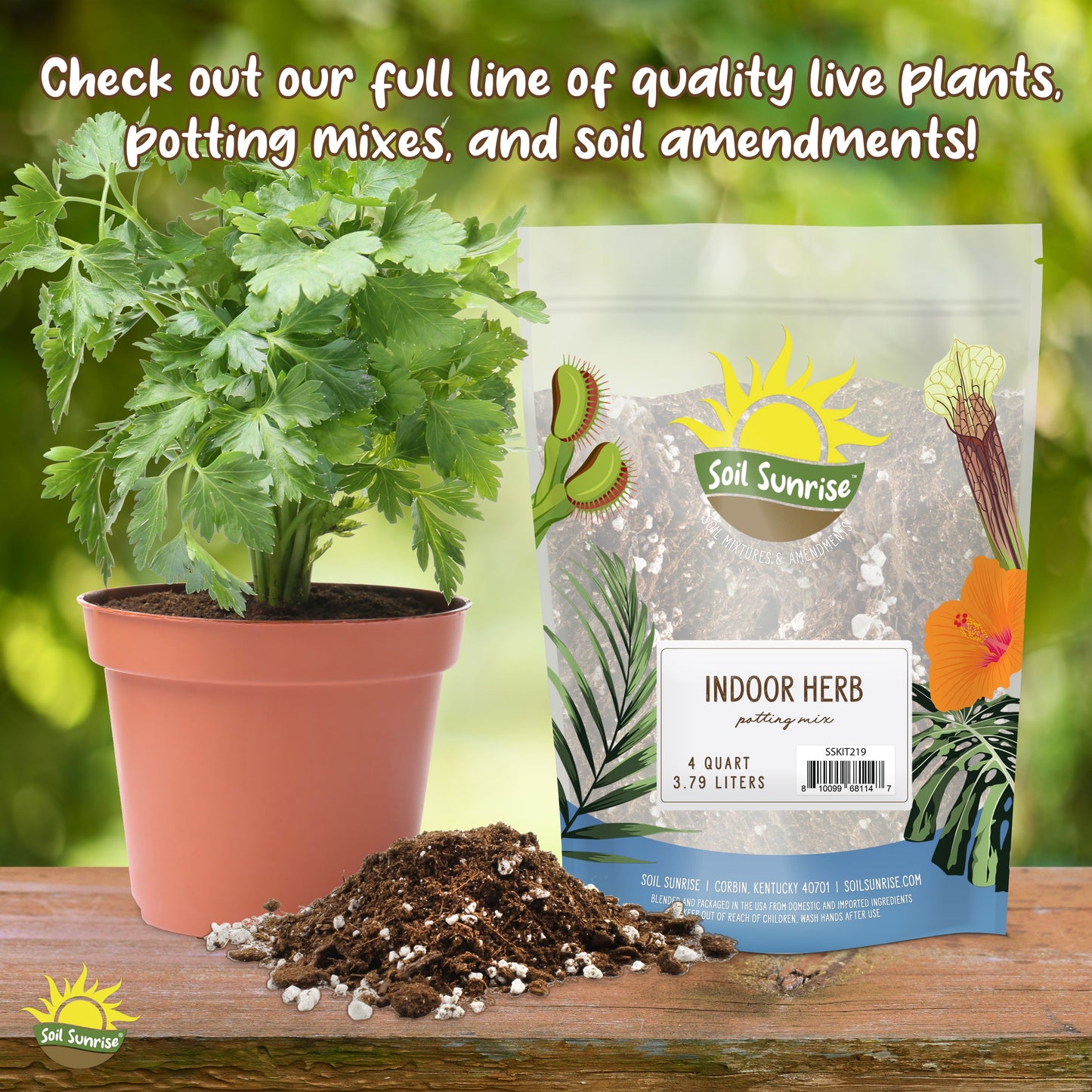 Carnivorous Plant Potting Soil Mix (2 Quarts) - SSKIT026