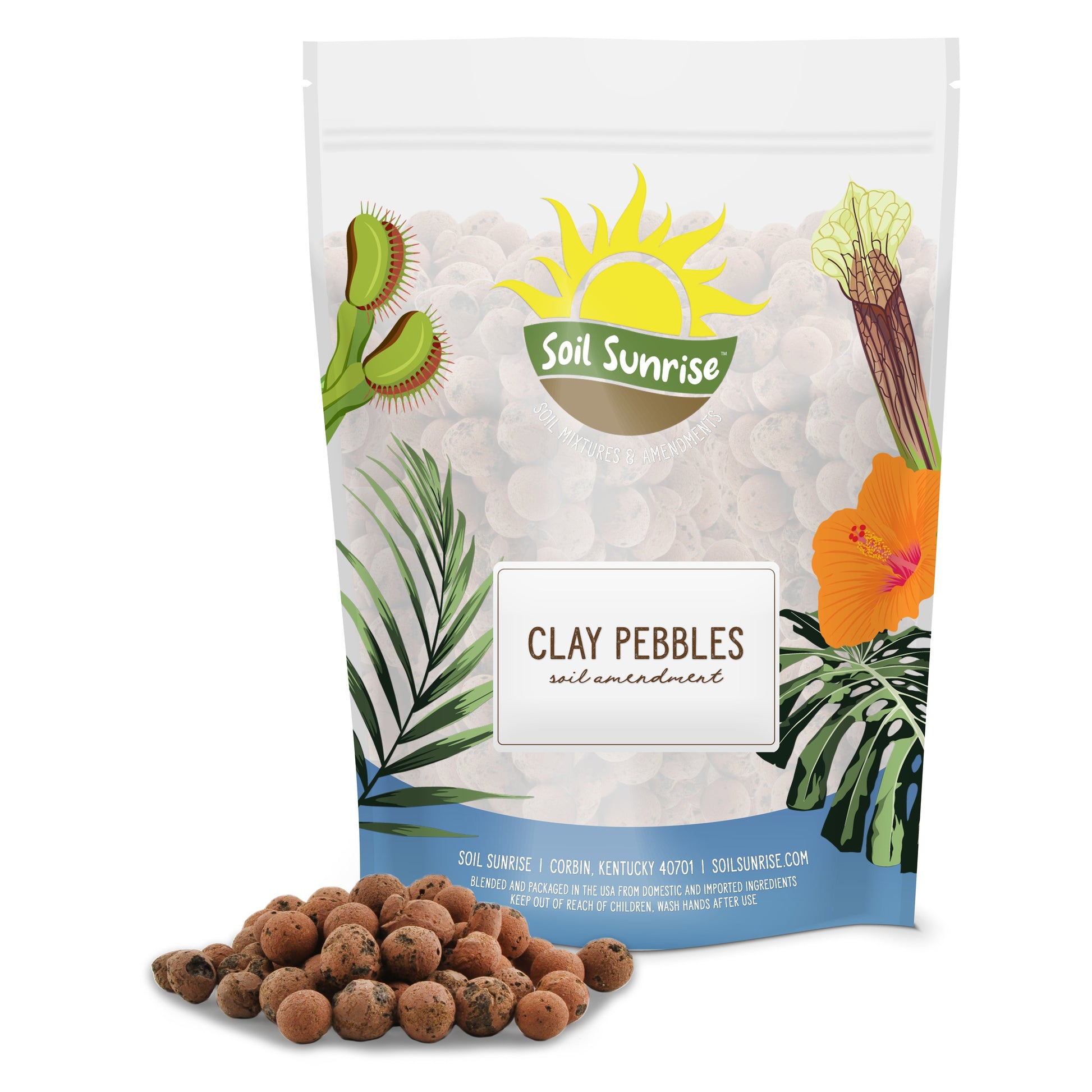 Expanded Hydroponic Clay Pebbles