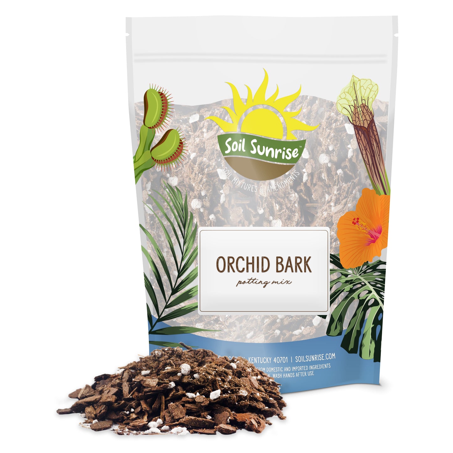 100% Organic Orchid Potting Bark - SSVarOrchidO